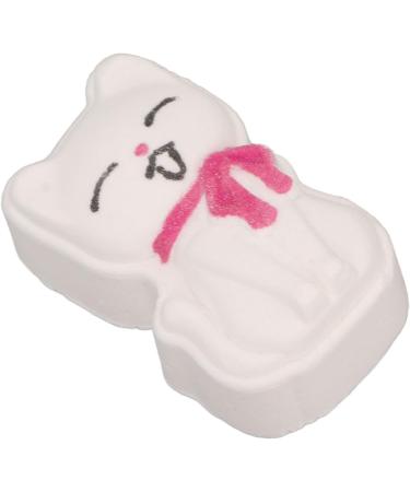 Qukaim Spa Bath Ball Cartoon Animal Shaped Bath Salt Ball Cute Essential Oil Bath Ball for Skin Care Peach Scented for Children and Adults - Buy Online on GoSupps.com