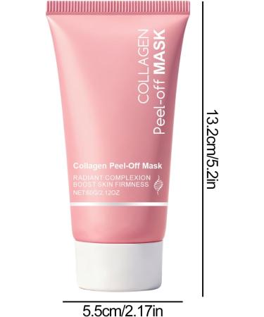 Face Mask Cream 60g Peel-Off Brightening Liquid Face Mask - For Women Men Teens Daily Spa Night Travel Makeup - Buy Online on GoSupps.com