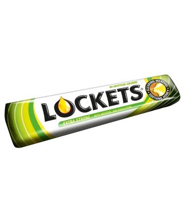Lockets - Pastilles menthol es extra fortes - lot de 12 sticks de 41 g