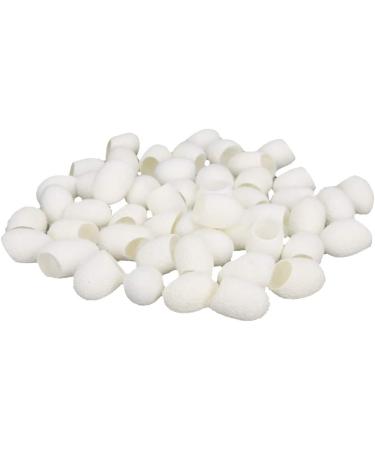 Hiraith 50pcs Natural Silondworm Cocoon for Deep Facial Cleansing Professional Blackhead Remover & Gentle Exfoliator Rich in Silk Fibroin for Brightening and Smoothing - Buy Online on GoSupps.com