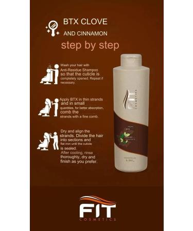 BTX Capillary Carnation & Cinnamon Botox 1000ml - Revitalize Your Hair | International Shipping Available - Buy Online on GoSupps.com