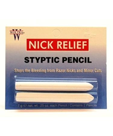 Nick Relief Styptic Pencil Twin Pack (3 Pack)