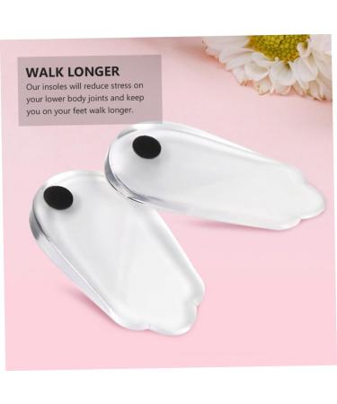 NOLITOY 6 Pairs Heel Pads for High Heels - Soft Gel Insoles for Pronation & Supination Correction - Foot Protectors for Men & Women - Buy Online on GoSupps.com
