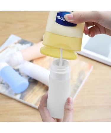 YAMYONE 3oz Travel Bottles for Toiletries - TSA Approved, BPA Free, Leak Proof, Refillable Liquid Containers for Shampoo, Lotion, Soap - Blue - Buy Online on GoSupps.com