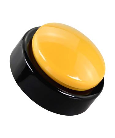 Large Talking Alarm Clock Talking Clock for the Blind Time and Date for the Elderly Visually Impaired or Blind (Yellow)