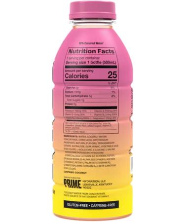 Prime Hydration Strawberry Banana 500ml Logan Paul & KSI American Prime Drink - Limited Edition - Buy Online on GoSupps.com