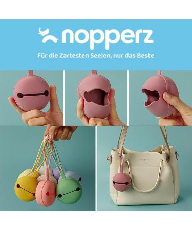Buy Nopperz Silicone Pacifier Box - Safe Storage for Baby Pacifiers | High-Quality Baby Accessories in Pale Daffodil | International Shipping Available - Buy Online on GoSupps.com