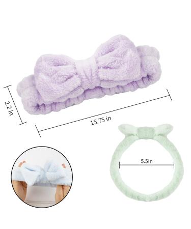3 Pcs Spa Headband for Washing Face & Makeup - Skincare & Towel Headbands - Buy Online on GoSupps.com