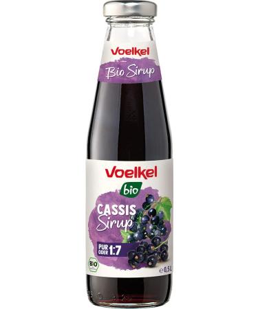 Voelkel Voelkel Sirop bio Cassis 0 5 l