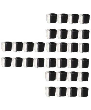 Gatuida Correct Spacers 16 Pairs Separator Bunion Separators for Women Flexible Orthopaedic Bunion Foot Separator Bunion Separator Bunion Spacers Useful Men's Straightener Elastic Thumb