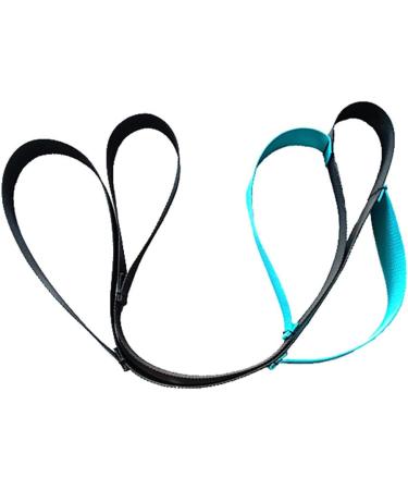 Alnicov 2Pcs Multi-Loop Leg Lifter Strap (41 Inches) - Rigid for Getting in and Out of BedCouchCar and Wheelchair - Hip and Knee Surgery Recovery Kit with Hand Grips - Buy Online on GoSupps.com