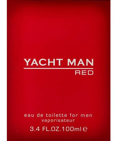 Myrurgia Yacht Man Red by Myrurgia Eau De Toilette Spray for Men 3.40 Ounce red 3.4 Fl Oz (Pack of 1) - Buy Online on GoSupps.com