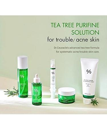 Dr. Ceuracle Tea Tree Purifine 80 Cream 1.76 oz | Acne Treatment & Soothing Moisturizer - Buy Online on GoSupps.com