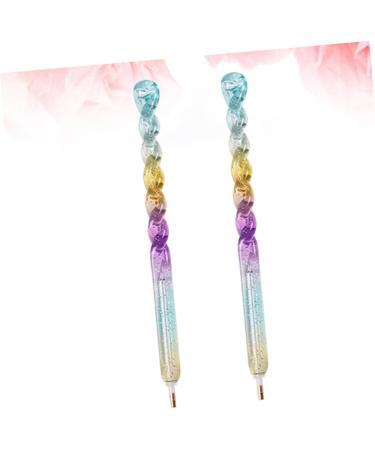FRCOLOR Set of 2 bling tools craft accessories craft accessories rhinestones filler dotting tools single-headed dotting pen drilling pen point pen collecting clay - Buy Online on GoSupps.com