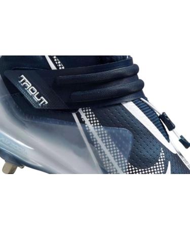 Nike Men's Force Zoom Trout 7 Pro Metal Baseball Cleats 9.5 Navy/White - Premium Performance for Baseball Players - Buy Online on GoSupps.com