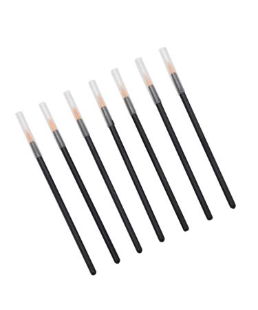 Housoutil 50pcs Disposable Eyeliner Brush Women Eyeliner Brush Eye Makeup Tool Miss With Hat Fake Eyelashes