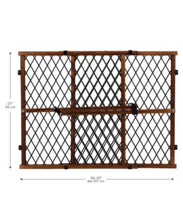 Farmhouse Collection Pressure-Mounted Position & Lock Baby Gate - [Brand Name] - Buy Online on GoSupps.com