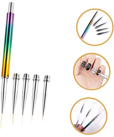 Beaupretty Nail Art Brushes 1 Set Nail Art Drawing Pen Nail Painting Supply Nail Salon Supplies Manicure Pens Nail Pens s Nail Art Pen Nail for Nail Art Replace Nail Line - Buy Online on GoSupps.com