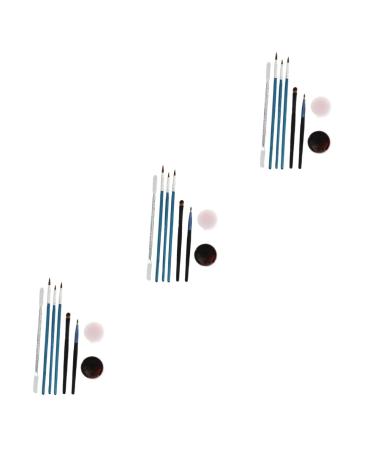 FOMIYES 3 Sets Halloween Scar Cream Special Effects Skin Wax Wound Makeup Wax Stipple Sponge Alloween Fake Wound Makeup Skin Wax Skin Was Halloween Scar Wax Kit Adjust The Face