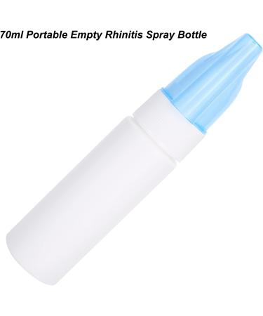Portable 70ml Nasal Spray Bottle for Rhinitis Care - Easy to Use Refillable Sprayer for Adults - Buy Online on GoSupps.com