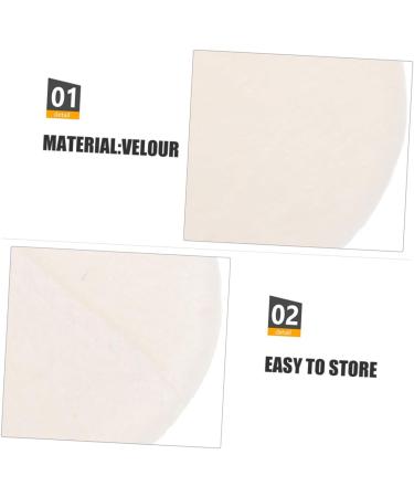 15 Pi ces Houppettes Rondes pour Maquillage Houppettes Compactes pour Corps Portables Douces - Buy Online on GoSupps.com