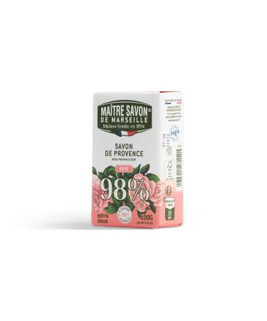 Provence Soap Bar - Rose Fragrance 100g | Natural Aromatherapy Bath Soap for Soft Skin - International Shipping Available - Buy Online on GoSupps.com