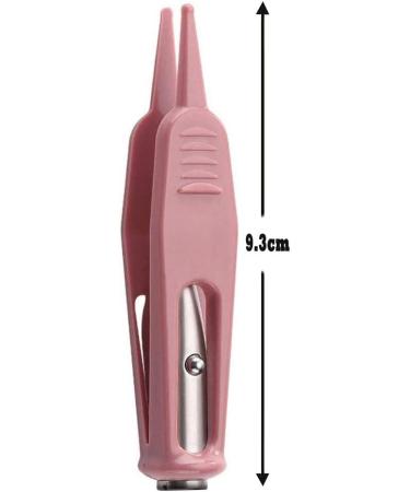 Gearmax Baby Nose Cleaning Tweezers Safety Round-Head Baby Ear Nose Navel Cleaner Clip Tool - Buy Online on GoSupps.com