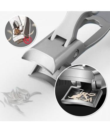 Buy German Grip Nail Clippers for Men | Ultra Sharp Heavy Duty Toe Clippers - Luxurious & Professional Design - Buy Online on GoSupps.com