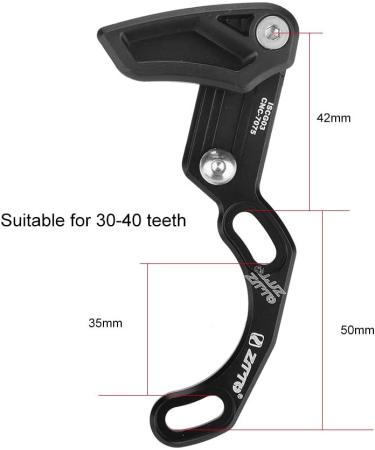 Ultralight Black Aluminium Alloy Chain Guide for ISCG 03 Bottom Bracket - Buy Online on GoSupps.com