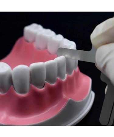 Buy WZCXYX Oral Dental Interproximal Measuring Ruler - Stainless Steel Tooth Gap Measure for Orthodontic Treatment | International Shipping Available - Buy Online on GoSupps.com