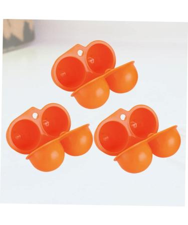 GLEAVI 3pcs Eggs Egg Rack for Refrigerator Fridge Egg Holder Portable Egg Case Container Egg Tray Outdoor Random Color 11.5X7X7cm - Buy Online on GoSupps.com