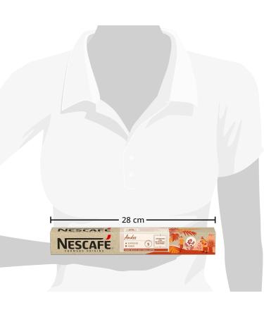  Nescafe Nescaf - Farmers Origins Andes Lungo - 10 Capsules - Buy Online on GoSupps.com