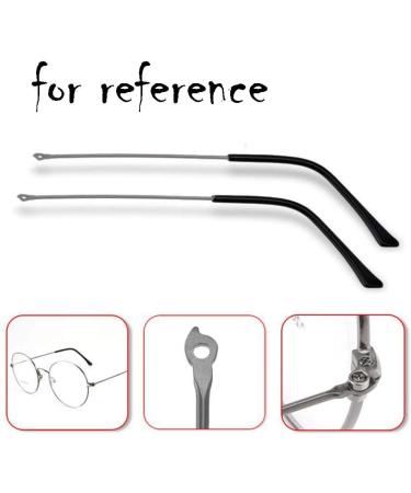 Buy Munani Vintage Glasses Arm & Leg Replacement - Metal Frame Spectacle Accessories - Gray | International Shipping Available - Buy Online on GoSupps.com