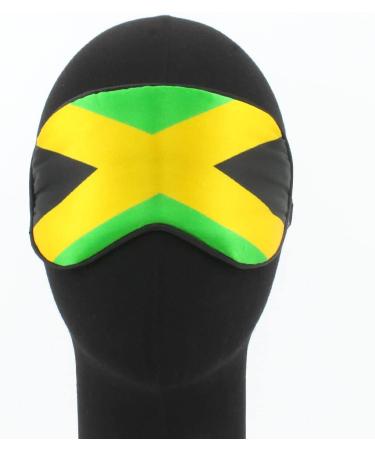 100% Silk Sleep Eye Mask Soft Eyeshade Jamaican Rasta Afro Caribbean Reggea Maya Strap for Sleeping Travel Work Naps Blocks Light(Jamaica) - Buy Online on GoSupps.com