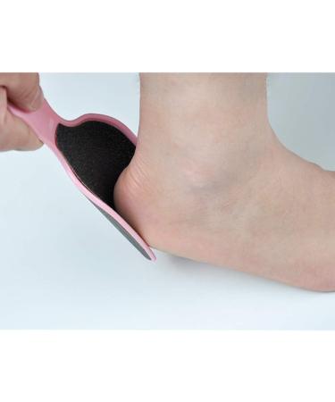 Callus Remover Pedicure Tool Kit 2-Piece Ergonomic Scrubbers Long-Lasting Foot Files for Dead Skin Removal Comfortable Handle - Buy Online on GoSupps.com