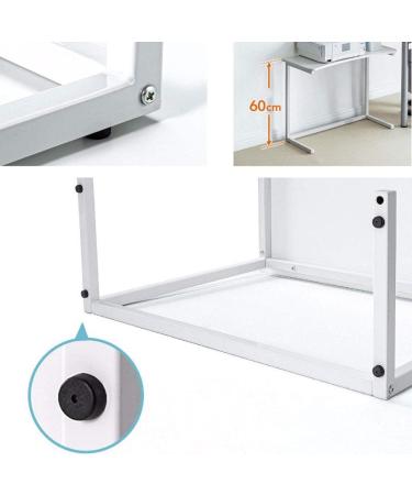 TAOZUYING XuDesktopStandforPrinterMetalPrinterRack OfficeDesktopStorageRack HouseholdSundriesRack SideTable SmallCoffeeTable CanBear20KG WhiteOfficeSuppliesOrganizer marriage - Buy Online on GoSupps.com