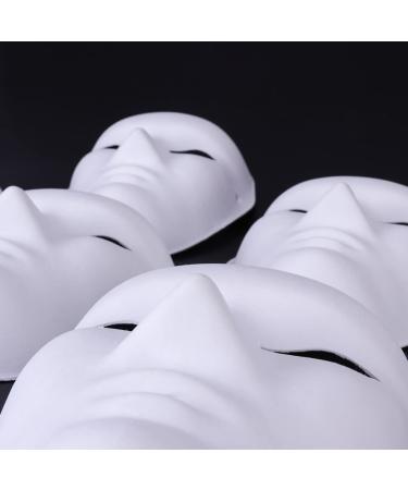 Buy Ifundom DIY Full Face Mask - 12 Paintable Paper Masks for Creative Projects | White Paper M ch Hand-Painted Opera Masks - International Shipping Available - Buy Online on GoSupps.com