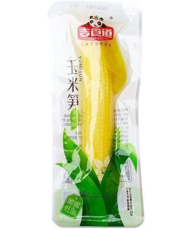 Small Corn bamboo shoots Small young corn 24g/bag hot and Spicy fresh crispy bamboo shoot crunchy tender corn vegetarian grain snack Spicy strips Latiao Chinese snack gift pack (Pickled Pepper 2bag) Pickled Pepper 2bag - Buy Online on GoSupps.com