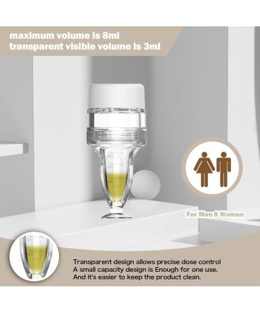 Scalp Hair Comb Applicator Massager for Essential Oil Growth | Easy to Use & Install - Crystal Clear - Buy Online on GoSupps.com