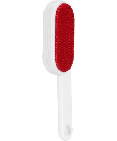 Pet Fur Brush Set - Reusable & Washable Double-Sided Lint Remover for Clothes & Coats - Efficient Debris Cleaner in Red - Buy Online on GoSupps.com