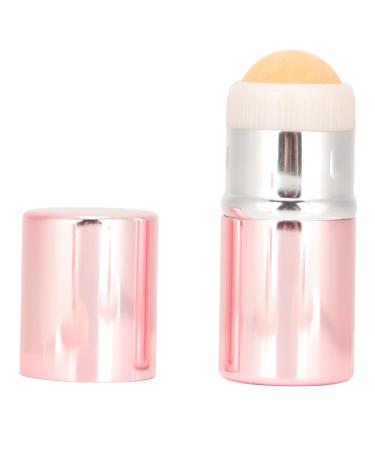 Verdant Touch Oil Control Roller Oil Absorbing Face Roller Aluminium Alloy Shell Volcanic Oil Control Roller for Skin Care Pink