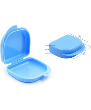 Clispeed 5-Piece Prosthesis Storage Box with Sieve - Dental Retainer & Mouth Guard Protector for International Shipping - Buy Online on GoSupps.com