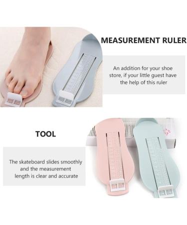 GANAZONO Toddler Foot Measuring Device Set - Baby & Kids Shoe Sizer for Accurate Foot Measurement | CHN Foot Length Gauge for Buying Shoes - Buy Online on GoSupps.com