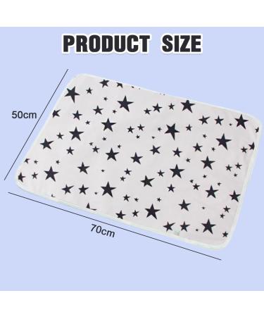 Portable Baby Changing Pad 50x70cm | Breathable & Washable Infant Ceiling Pad for On-the-Go | Ideal for Toddlers & Baby Documents - 1PC - Buy Online on GoSupps.com
