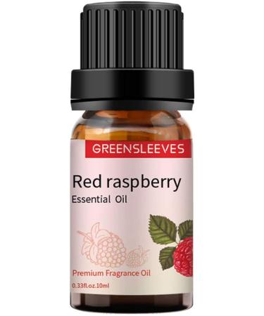 GREENSLEEVES Red Raspberry Essential Oil 10ml - 100% Pure Organic Aromatherapy Diffuser Oil - Buy Online on GoSupps.com