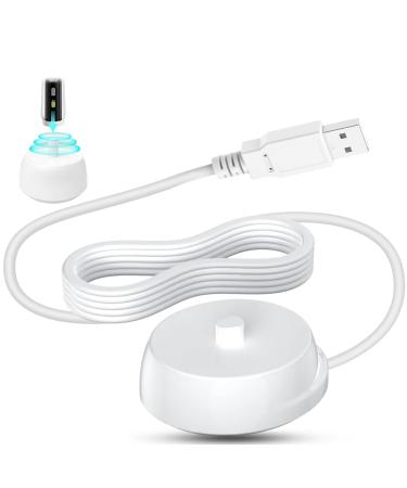 USB Electric Toothbrush Charger For Oral B Toothbrush Charger Replacement For Oral B Chargers For Braun 3757 UK Plug For Oral B Pro & Smart 650/Pro Series/Genius And For All Oral B Toothbrushes