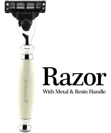 3 Edge Razor for Men - Durable Anti-Friction Blade Shaving Experience - Buy Online on GoSupps.com