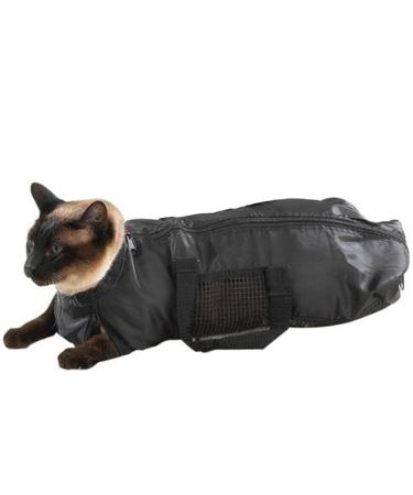 Cat Grooming Bag Top Performance Cat Grooming Bag Pet Mesh Bath Resistant Multifunctional Breathable Restraint Cat Bag for Bathing Injecting Examining Nail Cutting - Buy Online on GoSupps.com