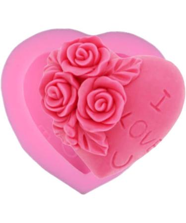 BESTonZON Chocolate Molds 3pcs Silicone Mold De para Gelatinas Fondant Molds Cake Mold DIY Baking Molds Chic Baking Tools Chocolate Mold mediumx3pcs Pinkx3pcs - Buy Online on GoSupps.com