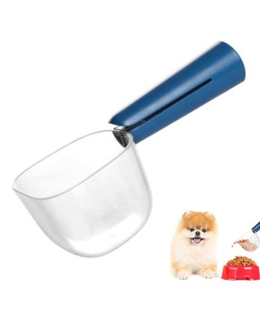 FASSME Dog Food Scoop | Transparent Kitten Measuring Cups - Practical Dry Food Scoops for Dogs and Cats, Small Pet Feeding Supplies